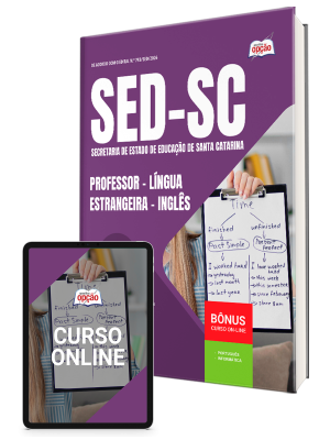Apostila SED-SC 2026 - Professor - Língua Estrangeira - Inglês