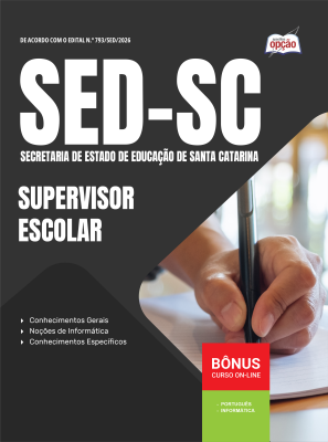 Apostila SED-SC 2026 - Supervisor Escolar