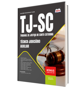 Apostila TJ-SC 2026 - Técnico Judiciário Auxiliar