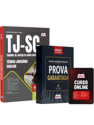 Apostila TJ-SC 2026 - Técnico Judiciário Auxiliar