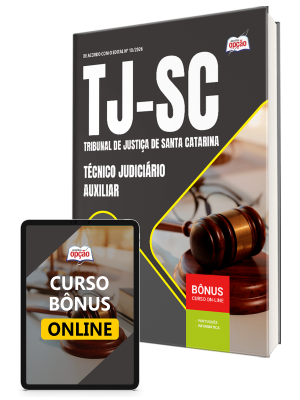 Apostila TJ-SC 2026 em PDF - Técnico Judiciário Auxiliar