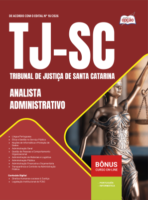 Apostila TJ-SC 2026 - Analista Administrativo