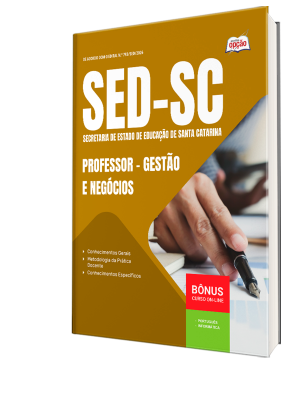 Apostila SED-SC 2026 - Professor - Gestão e Negócios