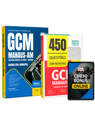Combo Prefeitura de Manaus - AM 2026 - Guarda Municipal