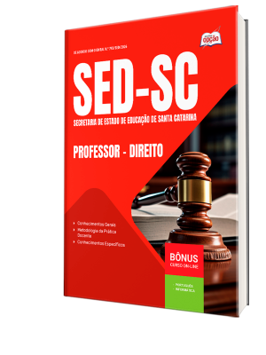 Apostila SED-SC 2026 - Professor - Direito