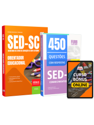 Combo SED-SC 2026 - Orientador Educacional
