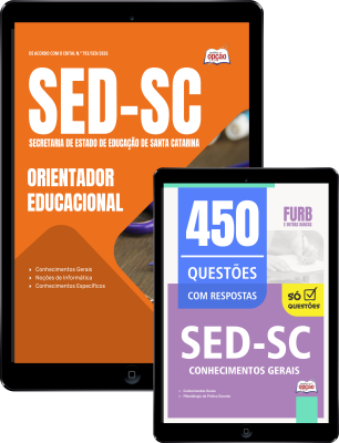 Combo SED-SC 2026 - Orientador Educacional