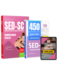 Combo SED-SC 2026 - Administrador Escolar