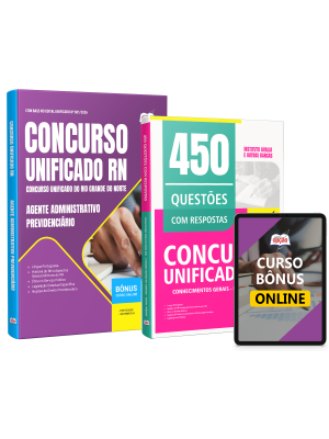 Combo Unificado RN 2026 - Agente Administrativo Previdenciário