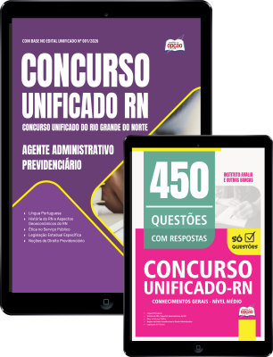 Combo Unificado RN 2026 - Agente Administrativo Previdenciário