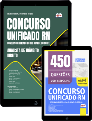 Combo Unificado RN 2026 - Analista de Trânsito - Direito