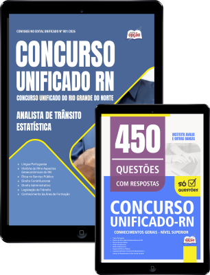 Combo Unificado RN 2026 - Analista de Trânsito - Estatística