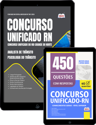 Combo Unificado RN 2026 - Analista de Trânsito - Psicologia do Trânsito