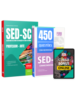 Combo SED-SC 2026 - Professor - Artes