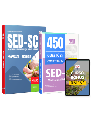 Combo SED-SC 2026 - Professor - Biologia