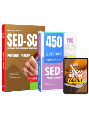 Combo SED-SC 2026 - Professor - Filosofia