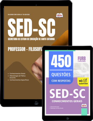 Combo SED-SC 2026 - Professor - Filosofia