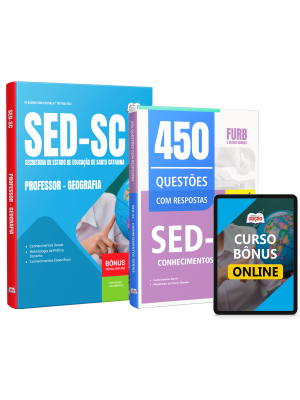 Combo SED-SC 2026 - Professor - Geografia