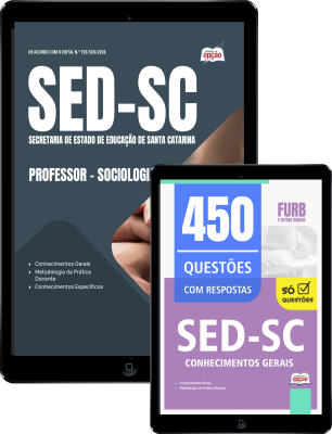 Combo SED-SC 2026 - Professor - Sociologia