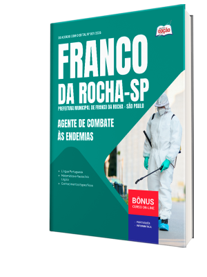 Apostila Prefeitura de Franco da Rocha - SP 2026 - Agente de Combate às Endemias
