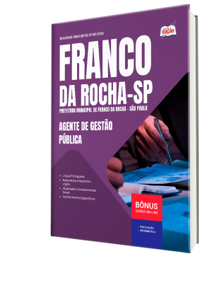 Apostila Prefeitura de Franco da Rocha - SP 2026 - Agente de Gestão Pública