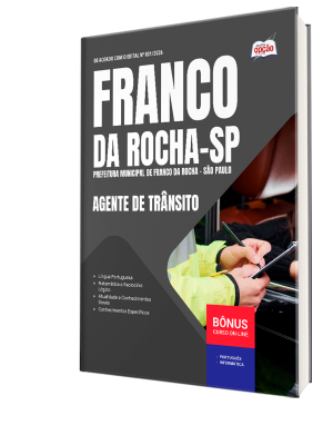 Apostila Prefeitura de Franco da Rocha - SP 2026 - Agente de Trânsito