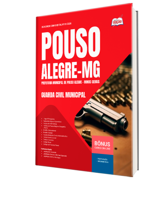 Apostila Prefeitura de Pouso Alegre - MG 2026 - Guarda Civil Municipal
