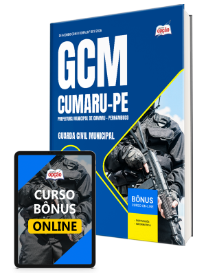Apostila Prefeitura de Cumaru-PE 2026 - Guarda Civil Municipal