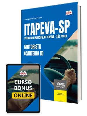 Apostila Prefeitura de Itapeva - SP 2026 - Motorista (CNH D)
