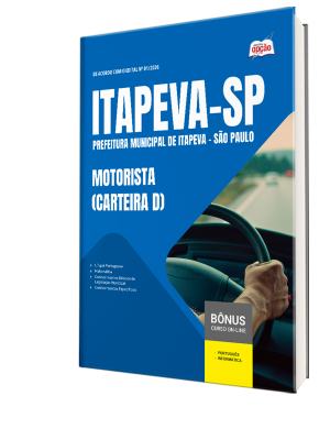 Apostila Prefeitura de Itapeva - SP 2026 - Motorista (CNH D)