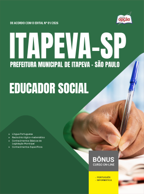Apostila Prefeitura de Itapeva - SP 2026 - Educador Social