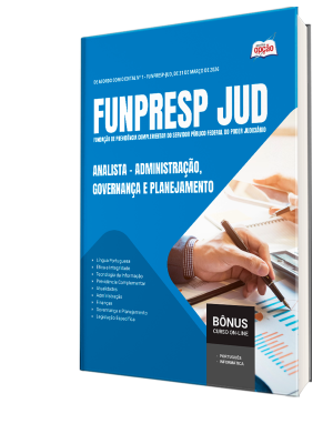 Apostila FUNPRESP-JUD 2026 - Analista - Administrativo, Governança e Planejamento