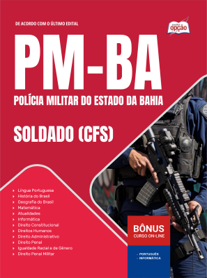 Apostila PM-BA em PDF 2026 - Soldado (CFS)