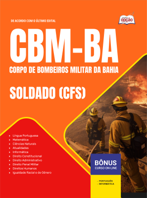 Apostila CBM-BA 2026 - Soldado (CFS)