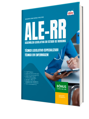 Apostila ALE-RR 2026 - Técnico Legislativo Especializado - Técnico em Enfermagem