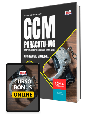 Apostila Prefeitura de Paracatu - MG 2026 - Guarda Civil Municipal