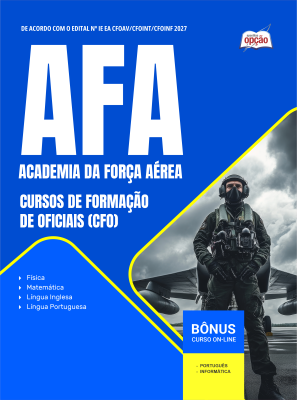 Apostila Aeronáutica do Brasil 2026 - Cursos de Formação de Oficiais (CFO)