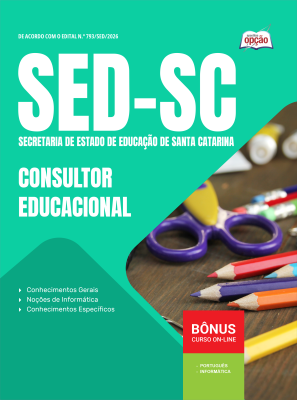Apostila SED-SC 2026 - Consultor Educacional