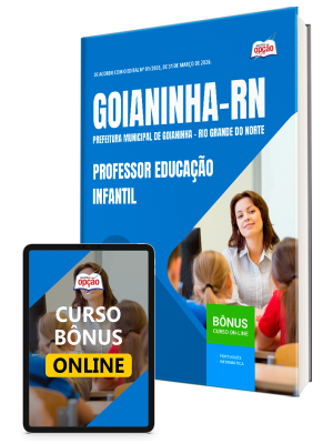 Apostila Prefeitura de Goianinha-RN 2026 - Professor Educação Infantil