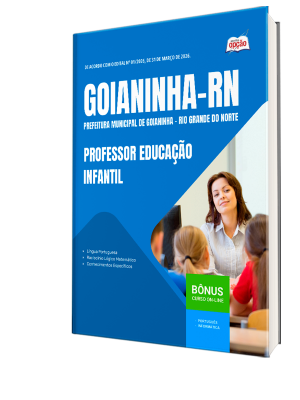 Apostila Prefeitura de Goianinha-RN 2026 - Professor Educação Infantil