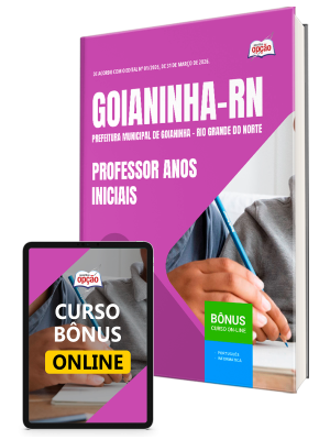 Apostila Prefeitura de Goianinha-RN 2026 - Professor Anos Iniciais