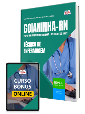 Apostila Prefeitura de Goianinha-RN 2026 - Técnico de Enfermagem