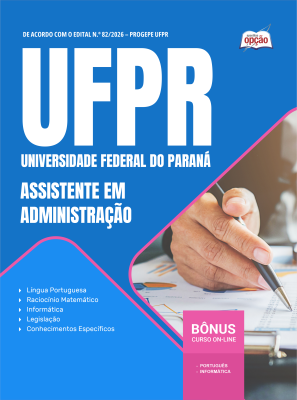 Apostila UFPR 2026 - Assistente em Administração