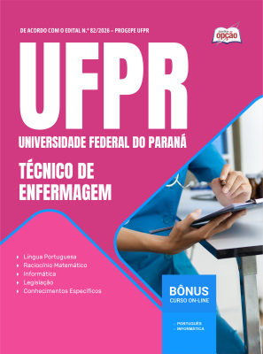 Apostila UFPR 2026 - Técnico em Enfermagem