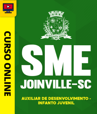 Curso SME Joinville-SC 2026 - Auxiliar de Desenvolvimento - Infanto Juvenil