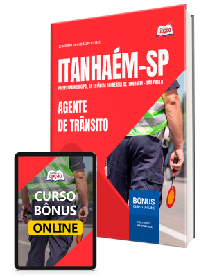 Apostila Prefeitura de Itanhaém - SP 2026 - Agente de Trânsito