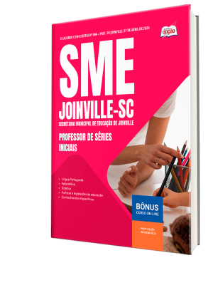 Apostila SME Joinville-SC 2026 - Professor de Séries Iniciais
