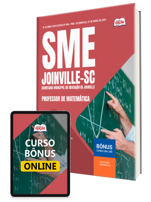 Apostila SME Joinville-SC 2026 - Professor de Matemática