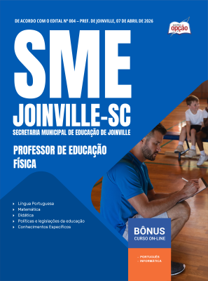 Apostila SME Joinville-SC 2026 - Professor de Educação Física