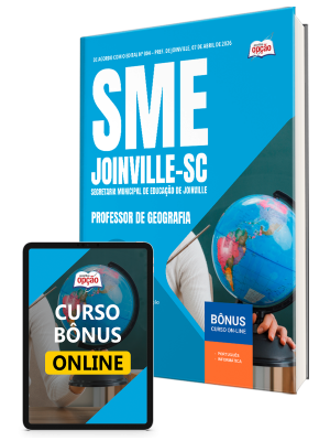 Apostila SME Joinville-SC 2026 - Professor de Geografia